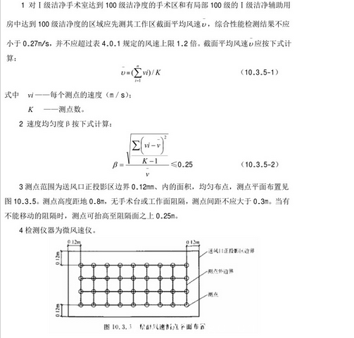 潔淨手術室驗收圖